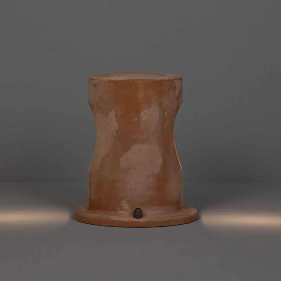 Zewnętrzna lampa podłogowa, z 2 światłami, U-Boot - Toscot Viadurini