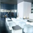 Lampa zewnętrzna Bright Slide Cube zaprojektowana we Włoszech Viadurini