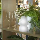 Lampa zewnętrzna z polietylenu RGB LED Light Made in Italy - Marisol Viadurini