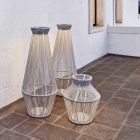 Lampa ogrodowa z włókna i aluminium Made in Italy - Cricket by Varaschin Viadurini