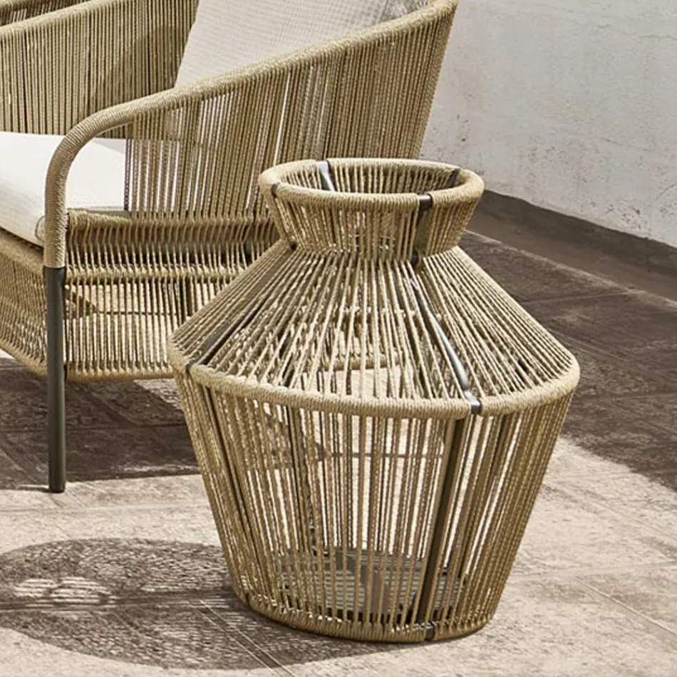 Lampa ogrodowa z włókna i aluminium Made in Italy - Cricket by Varaschin Viadurini