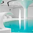 Jasna biała lampa wewnętrzna Prisma Slide Manhattan wykonana we Włoszech Viadurini