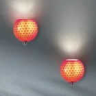 Kinkiet Artisan z weneckiego dmuchanego szkła - Bolle Balloton Viadurini