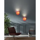 Kinkiet Artisan z weneckiego dmuchanego szkła - Bolle Balloton Viadurini