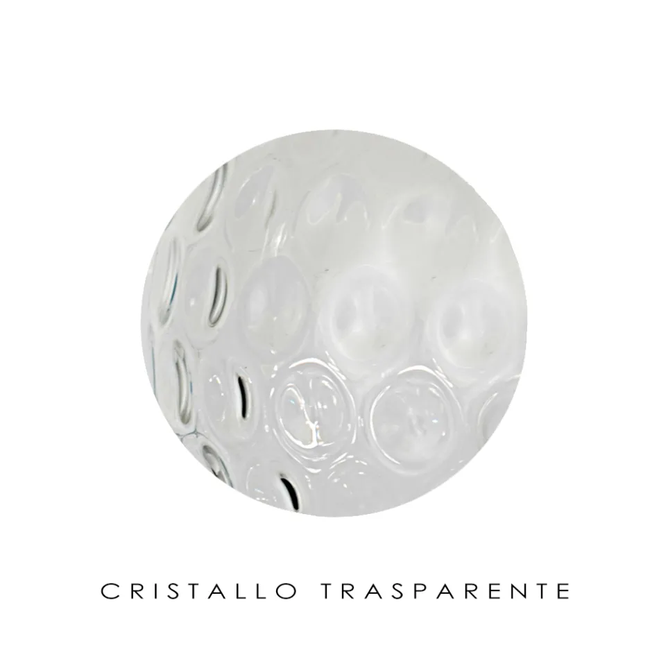 Kinkiet Artisan z weneckiego dmuchanego szkła - Bolle Balloton Viadurini