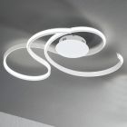 Kinkiet z LED w malowanym metalu Nowoczesny design - Trella Viadurini