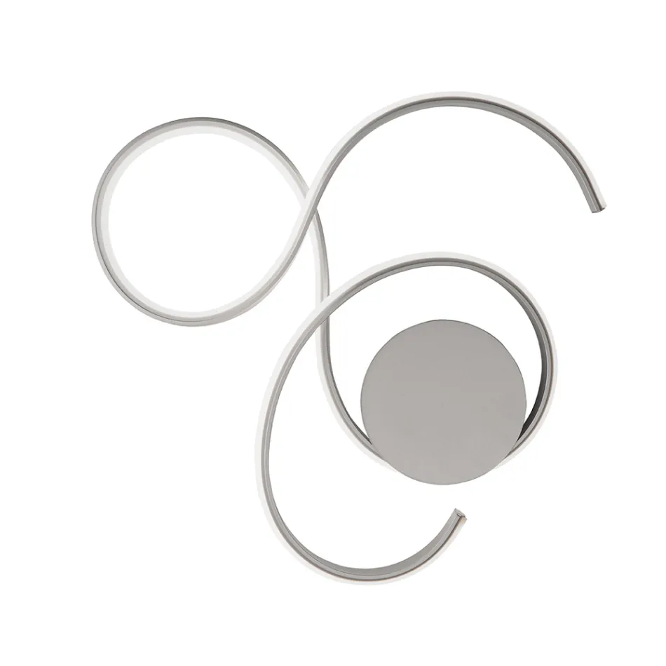 Kinkiet z LED w malowanym metalu Nowoczesny design - Trella Viadurini