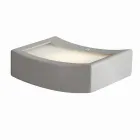 Nowoczesna lampa ścienna ze stali Ø13xh .3,5xsp.10 cm Osea Viadurini