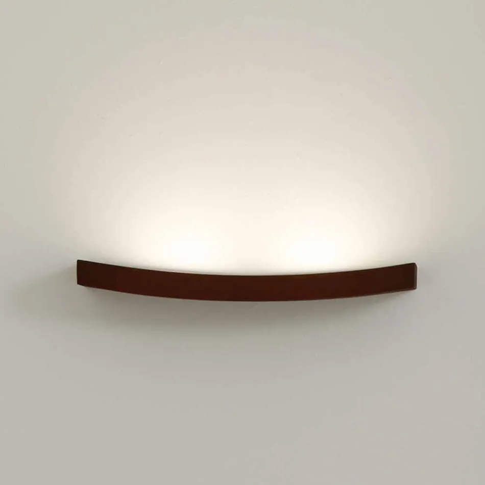 Nowoczesna kinkiet w stali Ø50xh ​​.3,5xsp.10 cm Eldora Viadurini