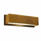 Projekt kinkiet z mosiądzu i stali Ø35xh.10xsp.9 cm Harya Viadurini