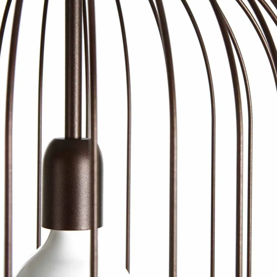 Kinkiet stalowy Ø35xh.70xL.catalog cm Bibiana Viadurini