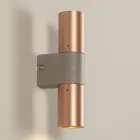 Kinkiet z ceramiki i miedzi ręcznie robiony we Włoszech - Toscot Match Viadurini