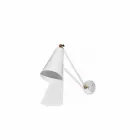 Metalowy kinkiet z detalami w złotym wykończeniu Made in Italy - Zaira Viadurini