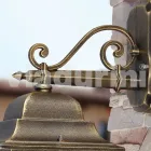 Zewnętrzna lampa ścienna z aluminium wyprodukowana we Włoszech, Aquilina Viadurini