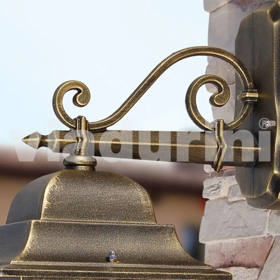 Zewnętrzna lampa ścienna z aluminium wyprodukowana we Włoszech, Aquilina Viadurini