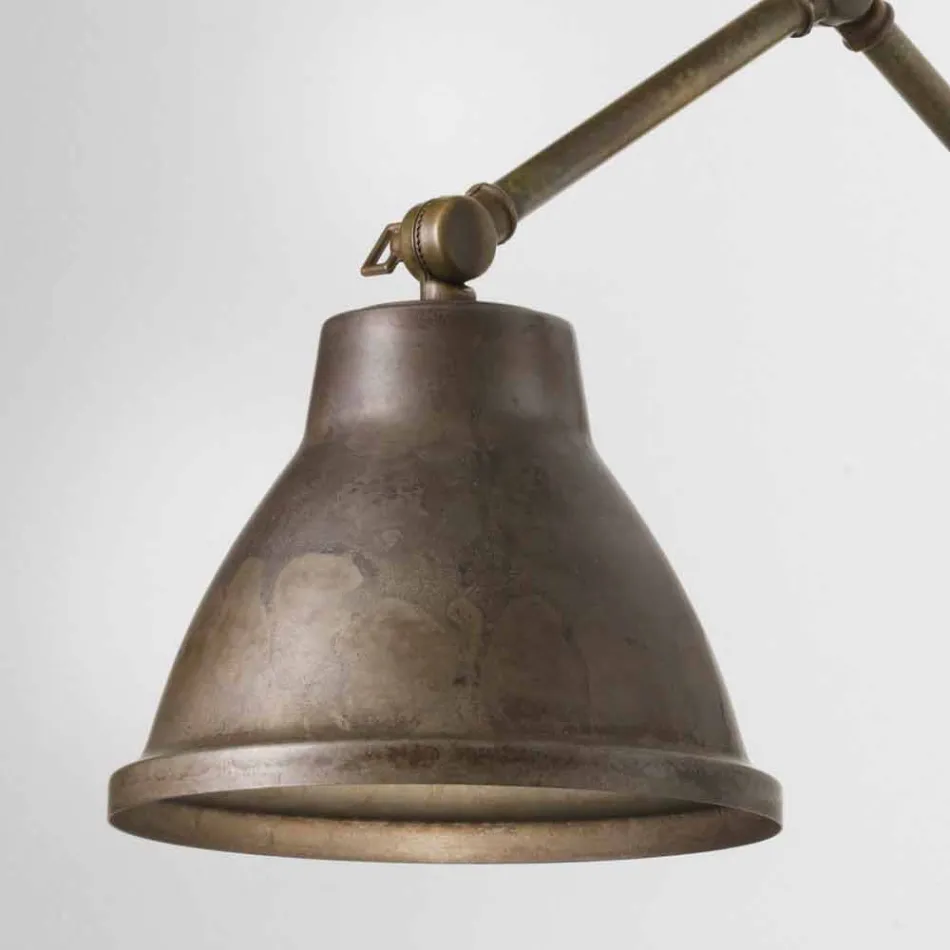 Regulowany kinkiet w żelazo Loft Il Fanale Viadurini