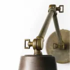 Regulowany kinkiet w żelazo Loft Il Fanale Viadurini