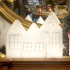 Lampa stołowa Casette Led w kolorze białym lub czerwonym Design Slide Made in Italy - Kolme Viadurini