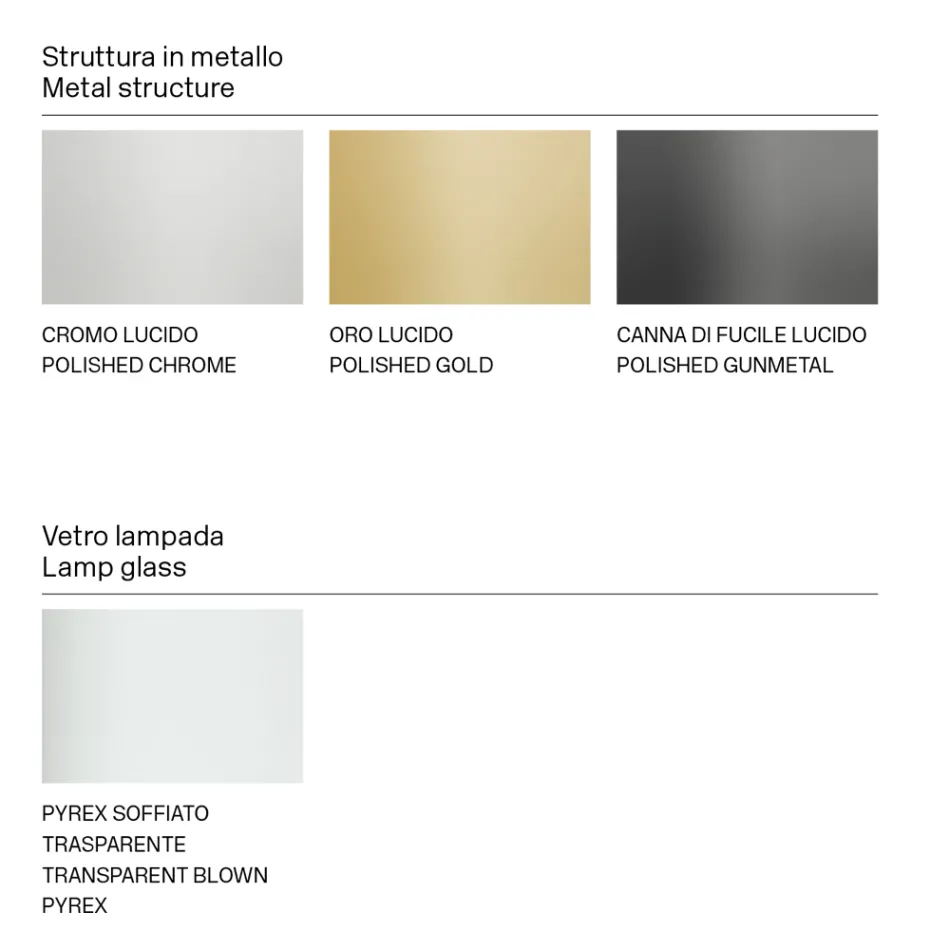 Lampa stołowa o błyszczącej metalowej konstrukcji Made in Italy - Donatina Viadurini