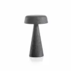 Lampa stołowa ze strukturą z polietylenu Made in Italy - Desmond Viadurini