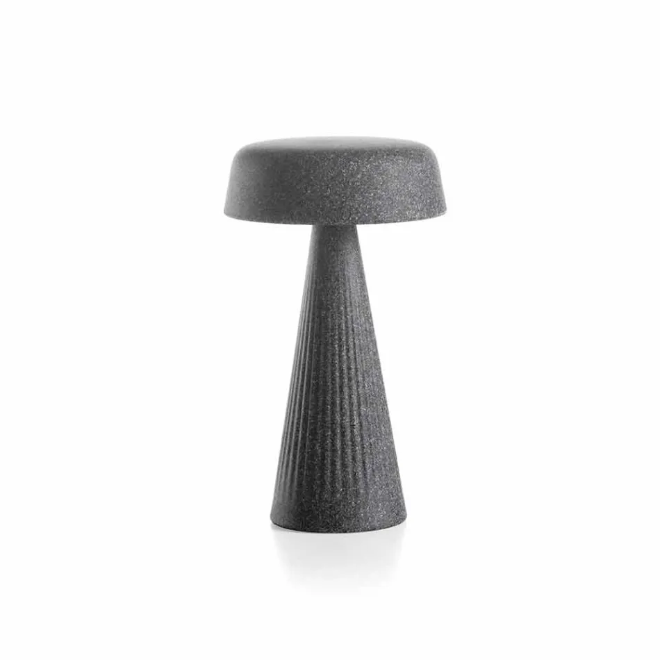 Lampa stołowa ze strukturą z polietylenu Made in Italy - Desmond Viadurini