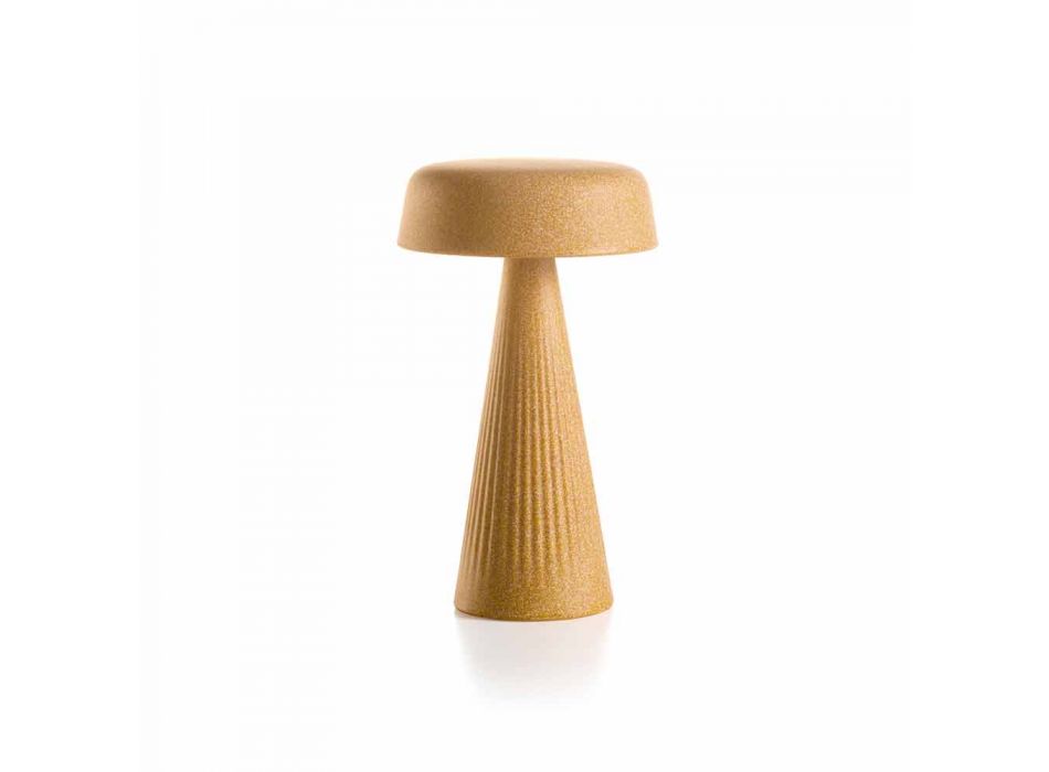 Lampa stołowa ze strukturą z polietylenu Made in Italy - Desmond Viadurini