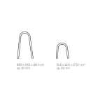 Przezroczysta akrylowa kryształowa lampa stołowa z grawerowaną dekoracją - Bertella Viadurini