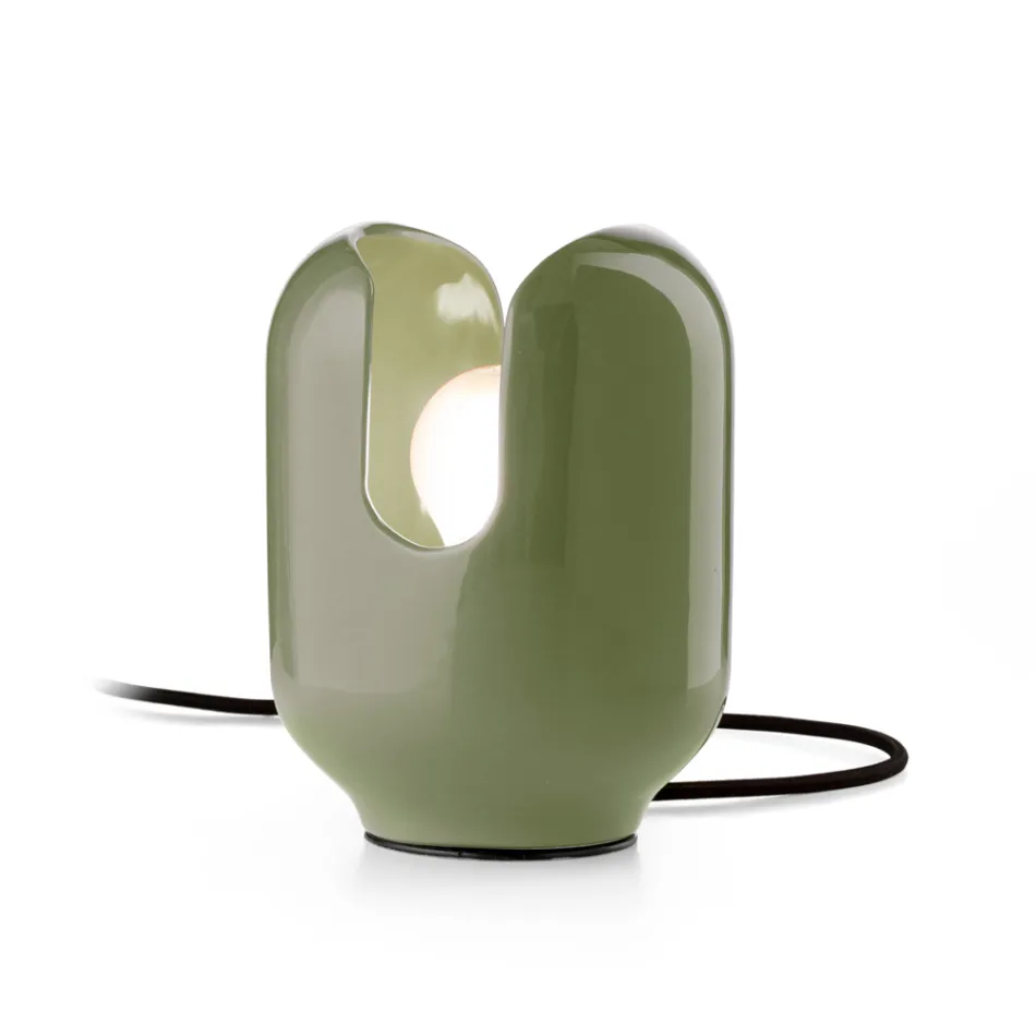 Lampa stołowa w nowoczesnym stylu z ceramiki Made in Italy - Batucada Viadurini