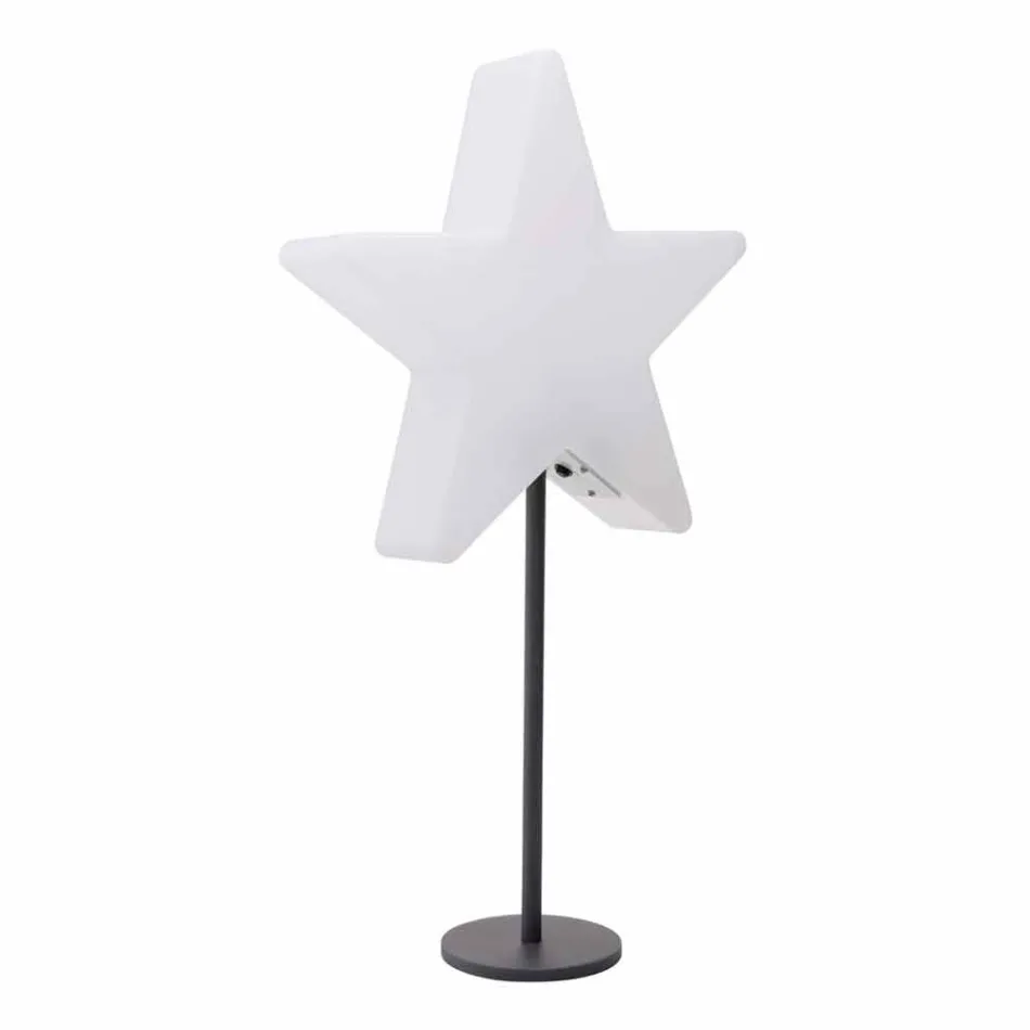 Nowoczesna lampa stołowa Star z postumentem lub bez - Littlestar Viadurini