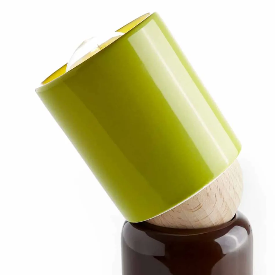 Nowoczesny design ceramiczna lampa stołowa wykonana we Włoszech w Azji Viadurini