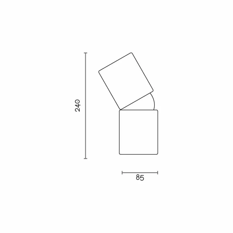 Nowoczesny design ceramiczna lampa stołowa wykonana we Włoszech w Azji Viadurini