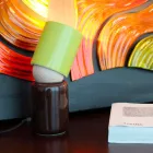 Nowoczesna ceramiczna lampa stołowa wyprodukowana we Włoszech w Azji Viadurini