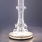 Lampa stołowa Aurel z pleksiglasu w dwóch rozmiarach, wyprodukowana we Włoszech Viadurini