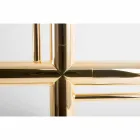 Lampa stołowa z mosiądzu i żywicy z marmurową podstawą Made in Italy - Quizza Viadurini