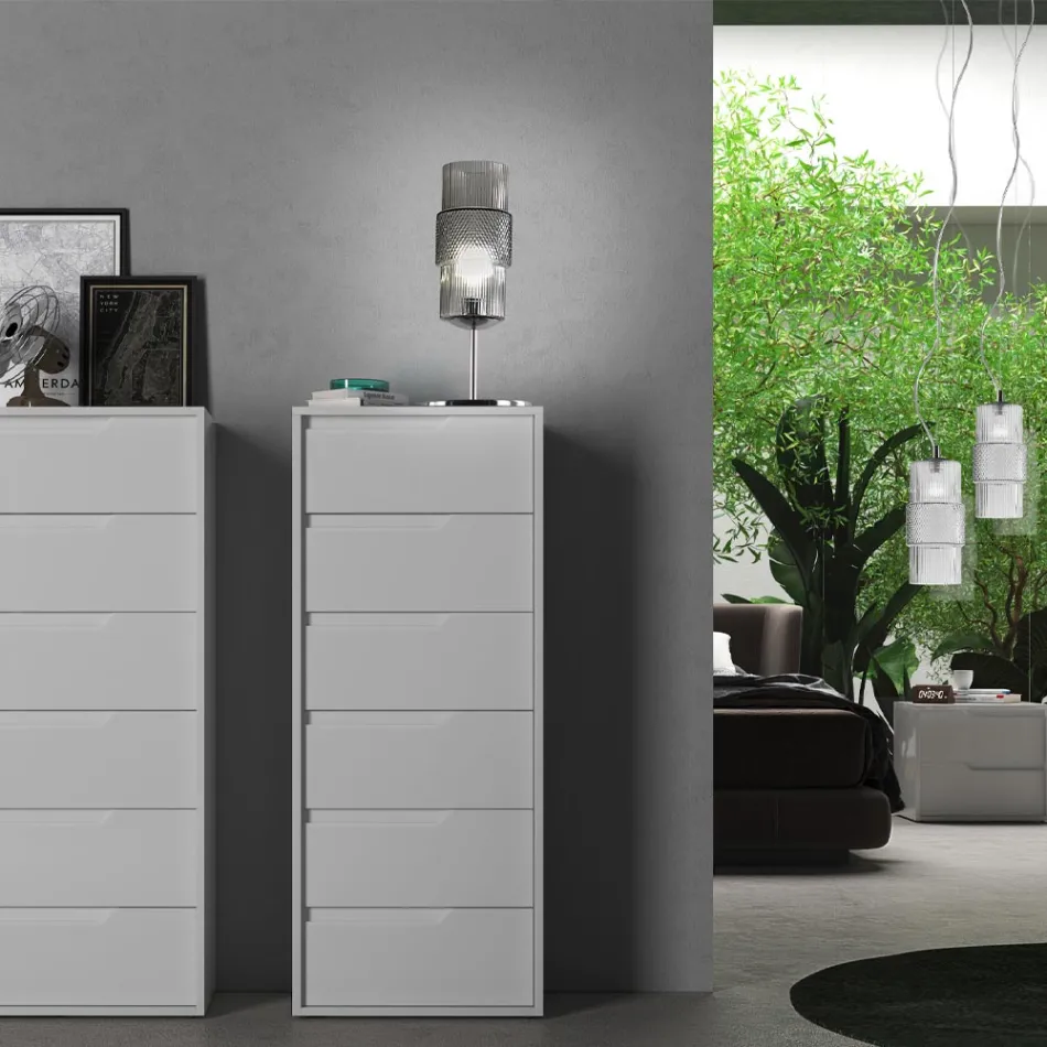 Lampa stołowa z ręcznie dmuchanego szkła w Wenecji i metalu - Satomi Viadurini