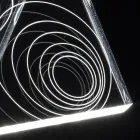 Lampa stołowa Led Crystal Akrylowa składana dekoracja laserowa - Possett Viadurini