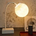 Lampa biurkowa nowoczesna elastyczna trzpień In-es.artdesign MicroT Luna