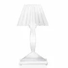 Kształtna lampa stołowa, światło pleksi Ferla LED Viadurini