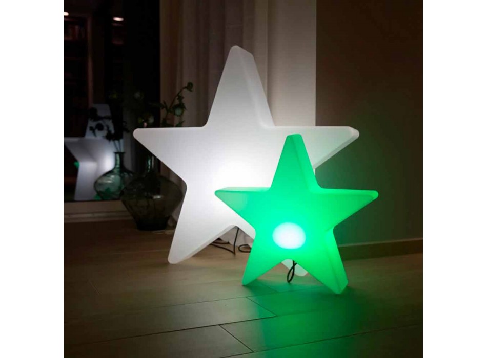 Lampa stołowa z polietylenu Solar lub LED Star Design - Ringostar Viadurini