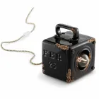 Styl przemysłowa lampa stołowa w ceramicznych i żelaza Valerie Viadurini