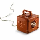 Styl przemysłowa lampa stołowa w ceramicznych i żelaza Valerie Viadurini