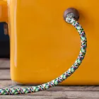 Styl przemysłowa lampa stołowa w ceramicznych i żelaza Valerie Viadurini