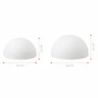 Lampa podłogowa Semisphere Attack to Choice 2 rozmiary Nowoczesny design - Semistar Viadurini