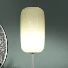 Ręcznie dmuchana lampa podłogowa ze szkła weneckiego - bambus Viadurini