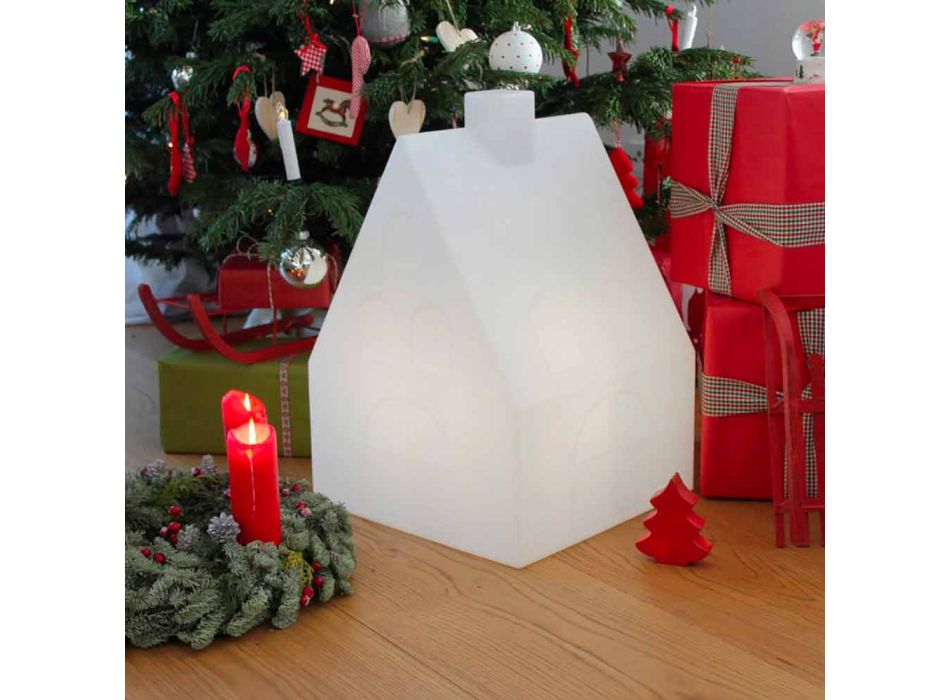 Domowa lampa podłogowa do wnętrz lub na zewnątrz LED, solarna lub E27 - Casastar Viadurini