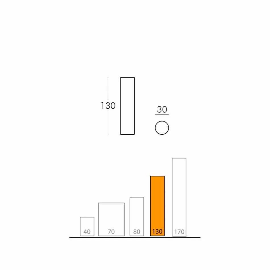Sufitowa lampa podłogowa Fluo wykonana we Włoszech Viadurini