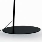Lampa podłogowa z trzonkiem z czarnego włókna węglowego Made in Italy - Terni Viadurini