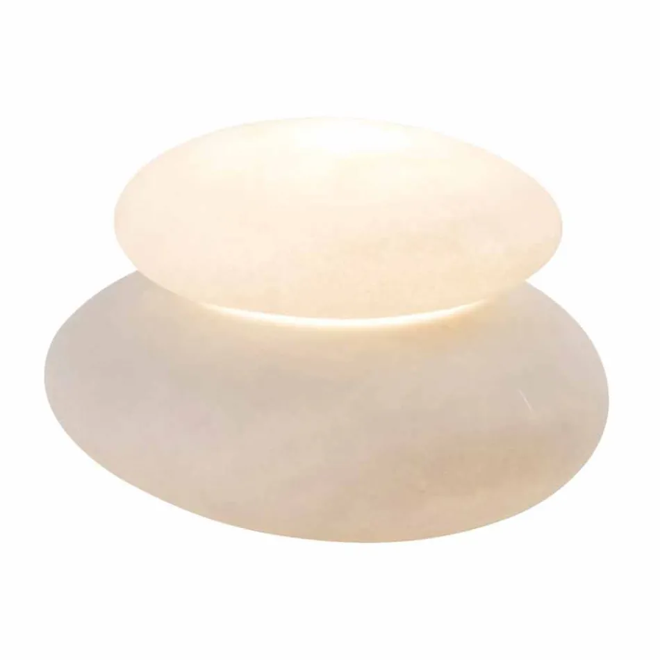 Lampa podłogowa do wnętrz lub na zewnątrz o nowoczesnym naturalnym designie - Sassostar Viadurini