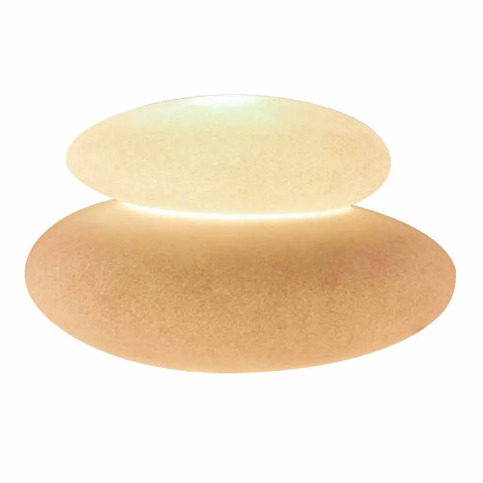 Lampa podłogowa do wnętrz lub na zewnątrz o nowoczesnym naturalnym designie - Sassostar Viadurini