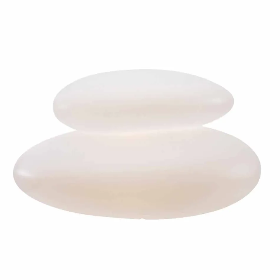 Lampa podłogowa do wnętrz lub na zewnątrz o nowoczesnym naturalnym designie - Sassostar Viadurini